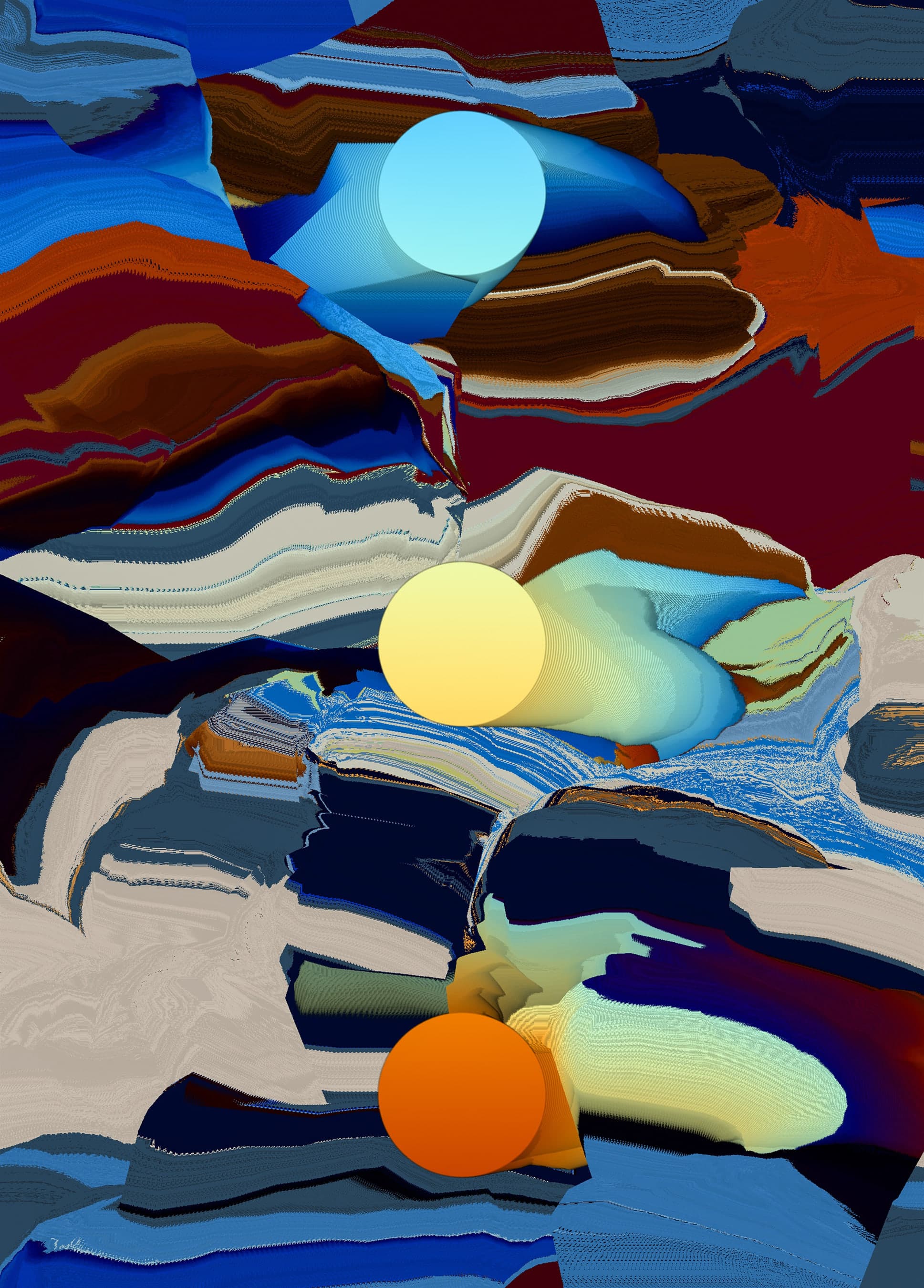 Las Tres Lunas — render